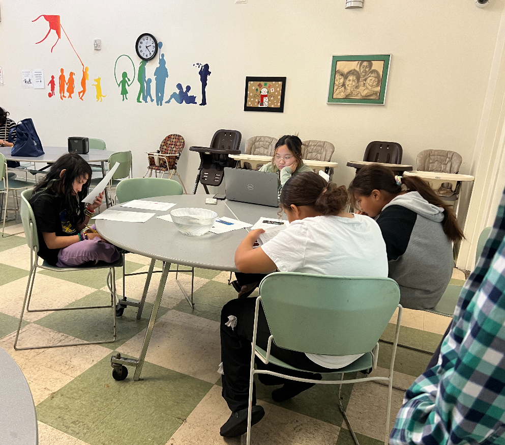 Research education at homeless shelter